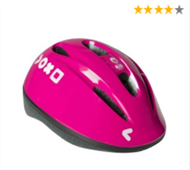 casque velo enfant 300 rose