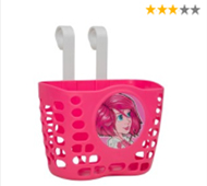Panier vélo enfant rose BTwin